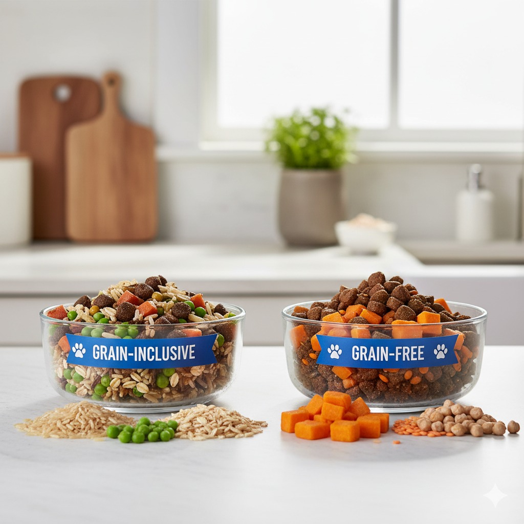 best dry dog food for large dogs with grain